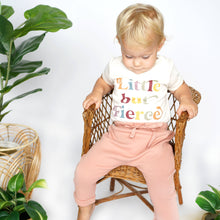 Little but Fierce Cotton Baby Onesie: 0-3M