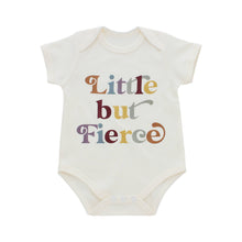 Little but Fierce Cotton Baby Onesie: 6-12M