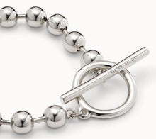 Uno de 50 Sterling Silver Plated Chain Bracelet