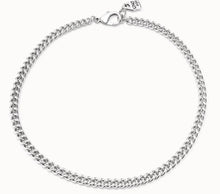 Uno de 50 Sterling Silver-Plated Link Necklace