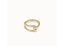 Uno de 50 Prosperity Plated Brass Ring