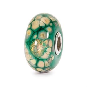 Green Flower Mosaic Bead