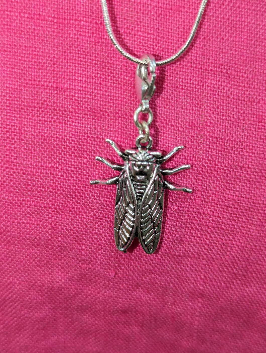 Cicada necklace