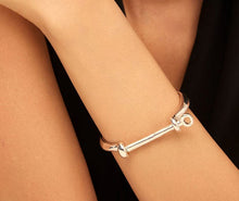 Uno de 50 Sterling Silver Plated Bracelet