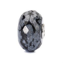 Snowflake Obsidian Bead