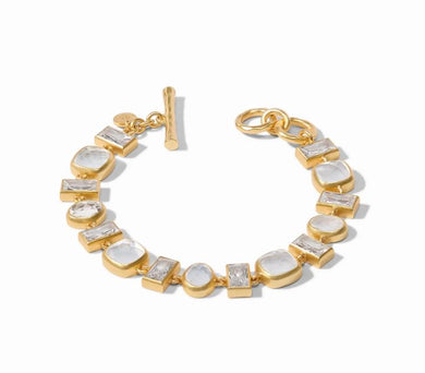 Julie Vos Antonia Gold Tennis Bracelet