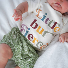 Little but Fierce Cotton Baby Onesie: 12-18M